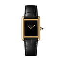 Montre Tank Must Femme – Noir & Gold
