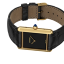 Montre Tank Must Femme – Noir & Gold