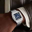 Montre Santos Homme – Blue Dial
