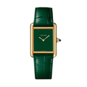 Montre Tank Louis Femme – Vert & Gold