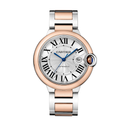 Montre Ballon Bleu Femme – Acier & Or Rosé