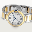 Montre Ballon Bleu Femme – Acier & Or