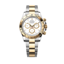 Montre Daytona Homme – Fond Blanc & Gold