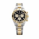 Montre Daytona Homme – Fond Noir & Gold