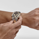 Montre Daytona Homme – Fond Noir & Gold