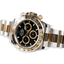 Montre Daytona Homme – Fond Noir & Gold