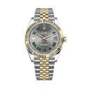 Montre Datejust Homme – Wimbledon 41 Acier & Or Rosé