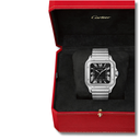 Montre Santos Homme – Noir