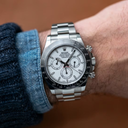 Montre Daytona Homme – White Steel