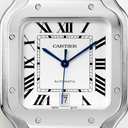 Montre Santos Homme – Blanc