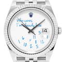 Montre Datejust Homme – "Who cares I'am already late"